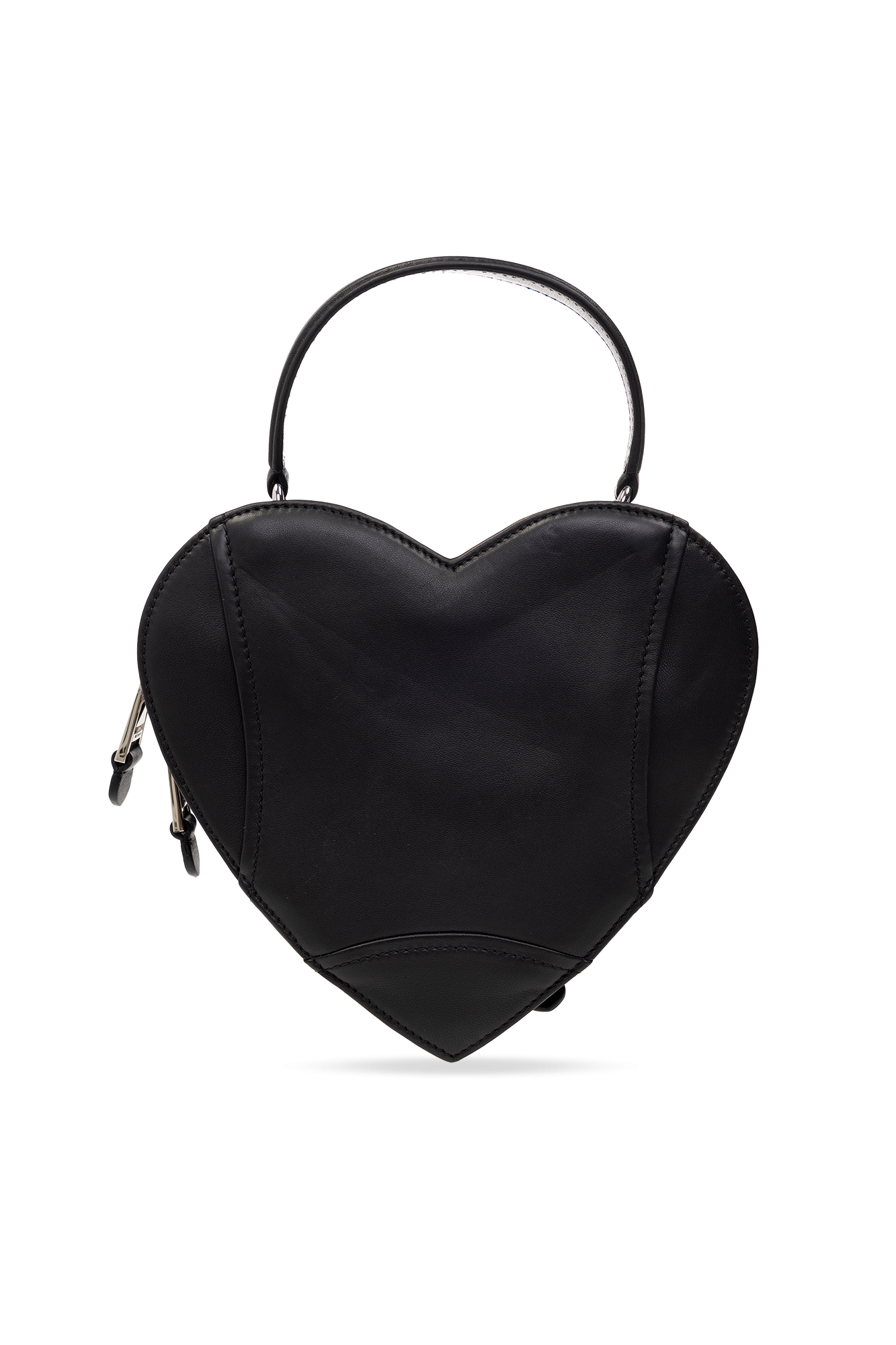 ☆EMIS☆ HEART QUILTED SHOULDER BAGBLACK m1037_1334845 HEART QUILTED SHOULDER BAG-BLACK - EMIS